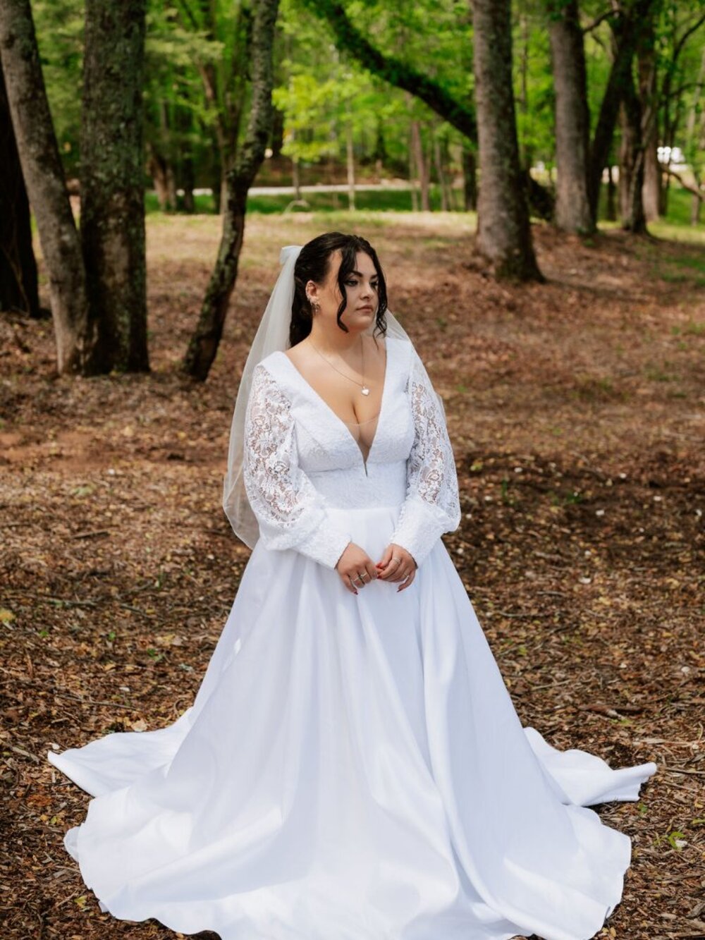 Lace Aline Wedding Dress